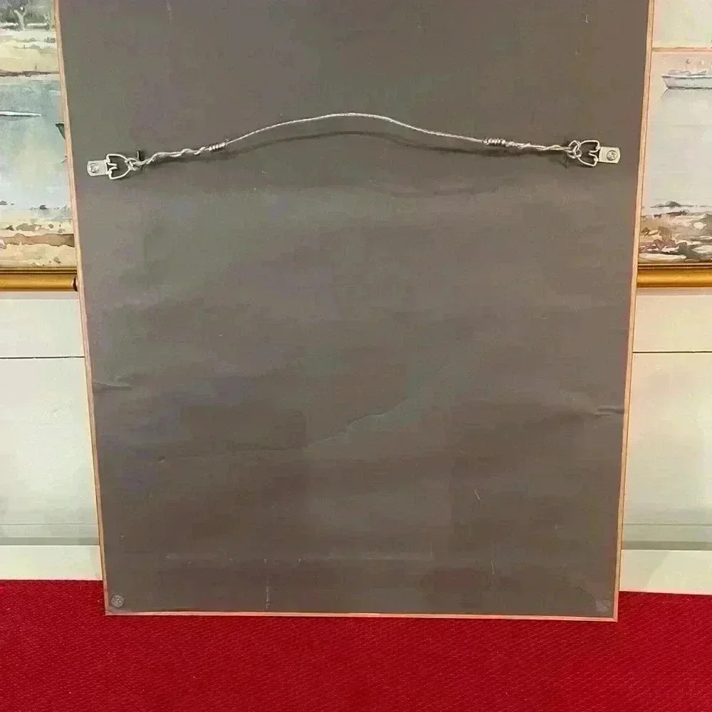 Beautiful frame beaded artwork picture of a reindeer, professionally framed. - Picture 3 of 6